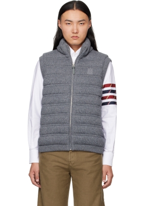 MACKAGE Gray Alan Cashmere Light Down Vest