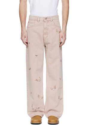 OUR LEGACY Pink Third Cut Jeans