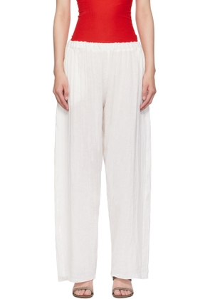 Baserange Off-White Folio Lounge Pants