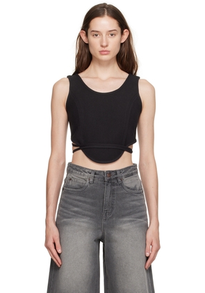 LOW CLASSIC Black Convertible Tank Top