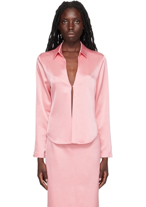 Paris Georgia Pink Sateen Shirt