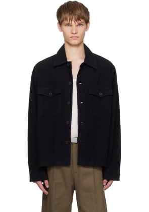 OUR LEGACY Black Evening Coach Jacket