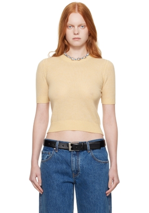 Guest in Residence Yellow Sweater T-shirt