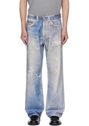 OUR LEGACY Blue Third Cut Jeans