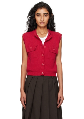 Weekend Max Mara Red Caprara Vest