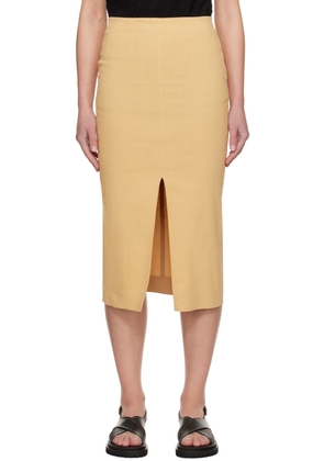 Isabel Marant Beige Mills Midi Skirt
