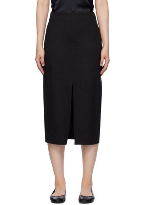 Isabel Marant Black Mills Midi Skirt