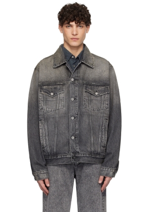 HOPE Gray Bold Denim Jacket