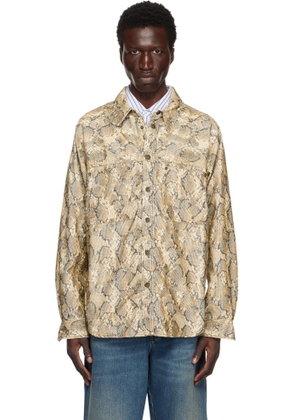 Isabel Marant Tan Victor Shirt