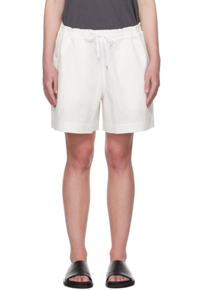 Studio Nicholson Off-White Karya Shorts