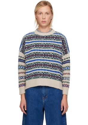 Weekend Max Mara Beige Rivetto Sweater