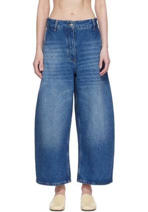 Studio Nicholson Blue Chalco Jeans