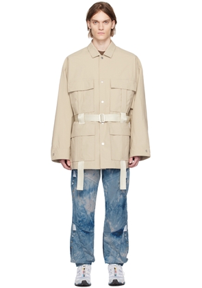 A. A. Spectrum Tan Safari Coat Set