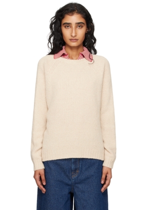 Weekend Max Mara Off-White Ghiacci Sweater