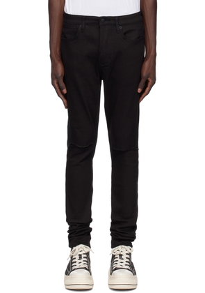 Ksubi Black Van Winkle Ace Slice Jeans