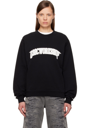 032c Black One Dollar Bill Sweater