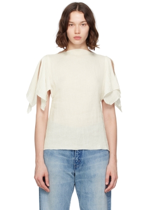 Baserange Off-White Folio Top