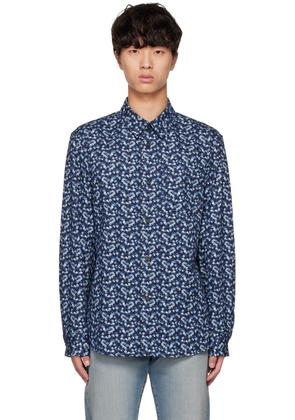 A.P.C. Blue Trek Shirt
