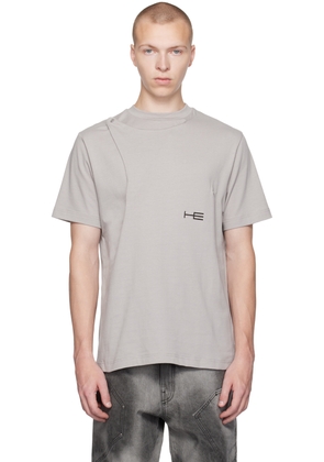 HELIOT EMIL Gray Enubilous T-Shirt