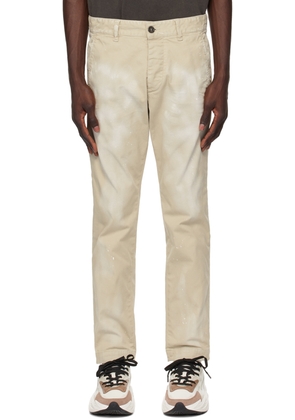 Dsquared2 Beige Cool Guy Jeans