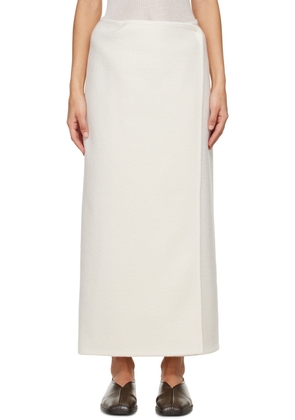 Rier Off-White Walker Midi Skirt