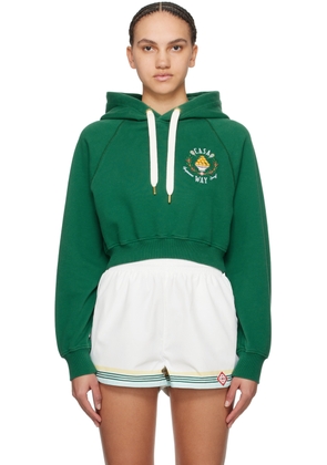 Casablanca Green 'Casa Way' Hoodie