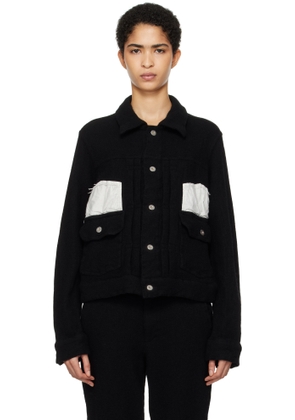 Black Comme des Garçons Black Tweed Jacket