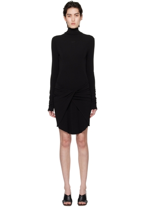 Off-White Black Twist Minidress