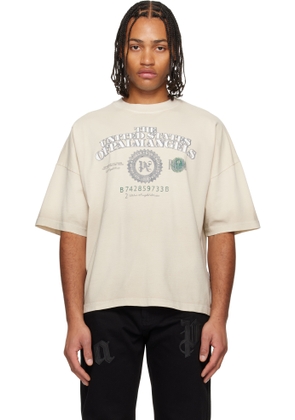 Palm Angels Off-White PA Dollar Loose T-shirt