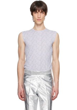 SAPIO White & Black No 26 Tank Top