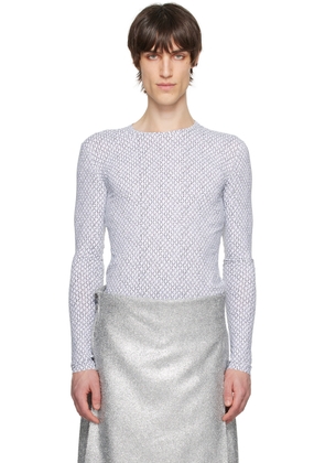 SAPIO White & Black No 22 Long Sleeve T-Shirt