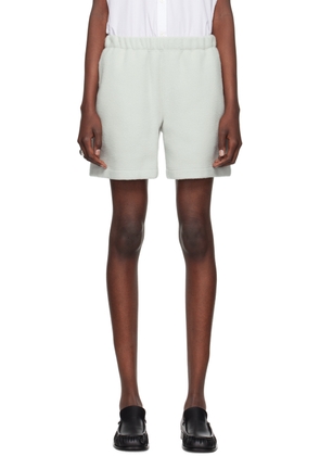 Rier Gray Virgin Wool Shorts