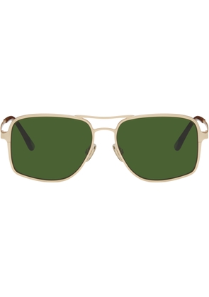RETROSUPERFUTURE Gold Spliff Sunglasses
