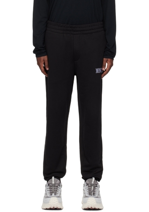 Moncler Black Logo Sweatpants