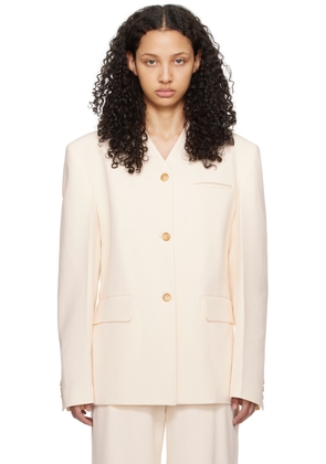 Nanushka Off-White Fem Blazer