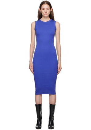 FLORE FLORE SSENSE Exclusive Blue Esmé Midi Dress