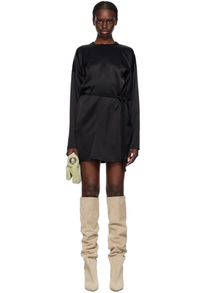 Nanushka Black Vanessa Mini Dress