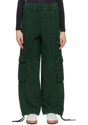 Holzweiler Green Lopa Cargo Pants