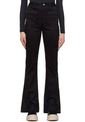 Holzweiler Black Caro Cargo Pants