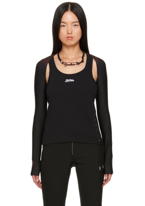 Jean Paul Gaultier Brown Graphic Cardigan