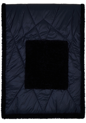 Giorgio Armani Navy Neve Scarf