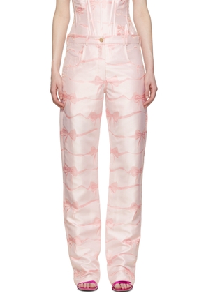 Saint Sintra Pink Viscose Trousers