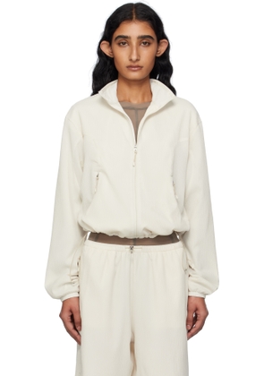 On Beige Track Jacket