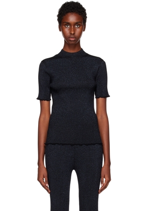 3.1 Phillip Lim Navy Marled T-Shirt