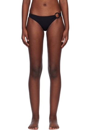 Matteau Black Ring Bikini Bottom