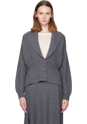 LISA YANG Gray Alessandra Cardigan