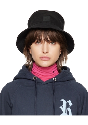 Raf Simons Black Patch Bucket Hat