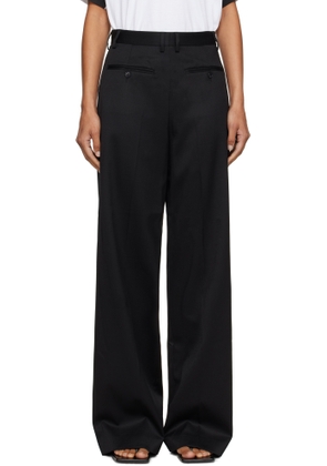 MM6 Maison Margiela Black Tailored Trousers