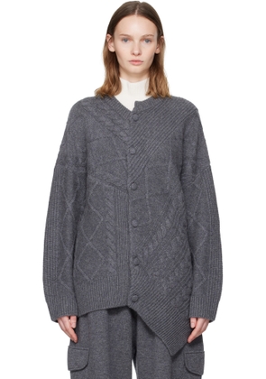 LISA YANG Gray Audrina Cardigan