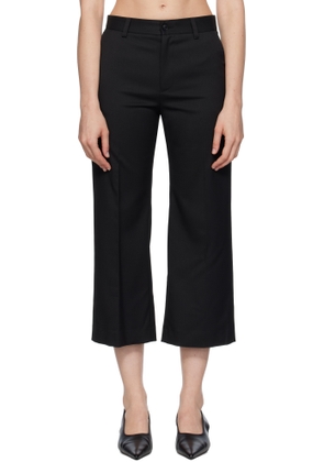 MM6 Maison Margiela Black Tailoring Blend Trousers